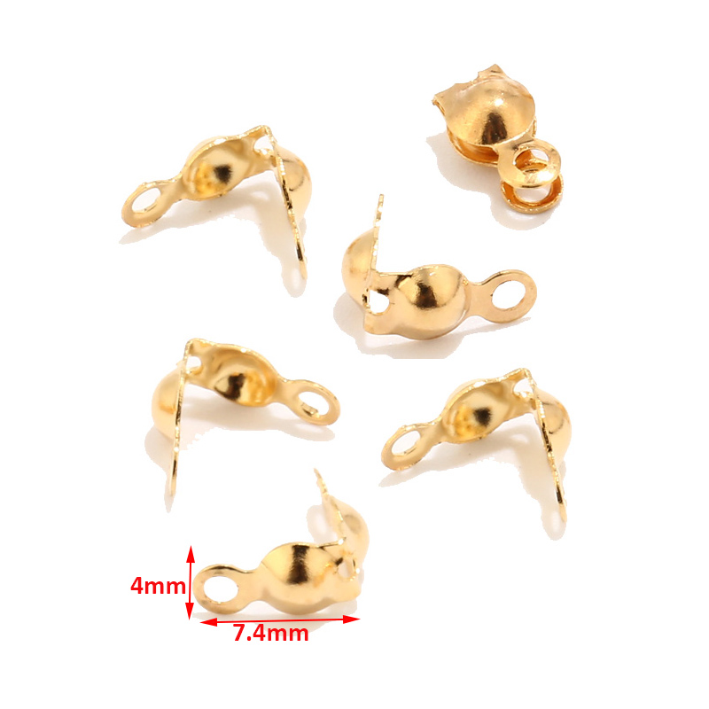 Eyepin Ball End - Golden Color 304 Stainless Steel End