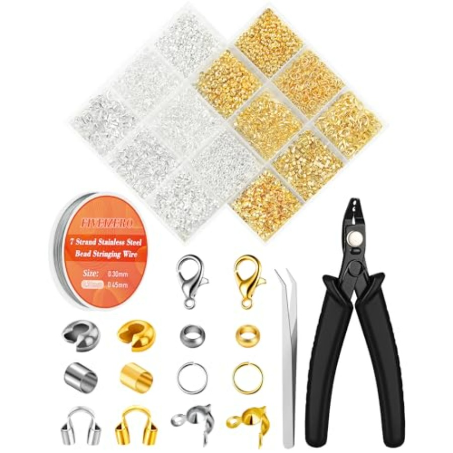 Jewelry Making Online - 1950 Pcs Jewelry Making Cord End