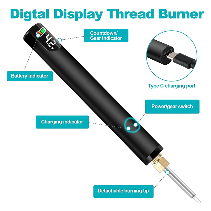 Rechargeable Thread Burner Kit – Jewelry Making Zapper Bewertung und Preis