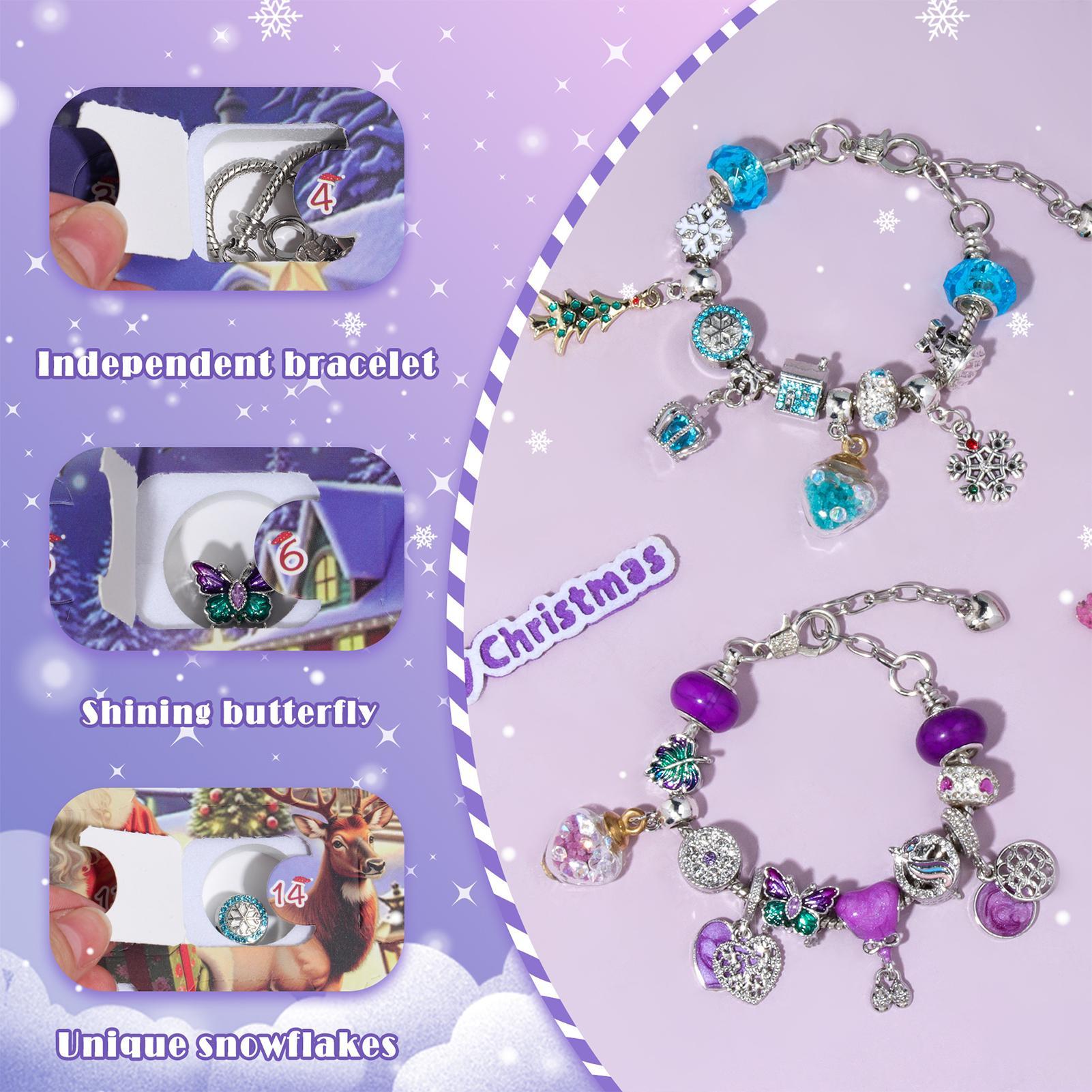 24 Days Christmas Countdown Ad – Jewelry Making Advent Calendar Bewertung und Preis