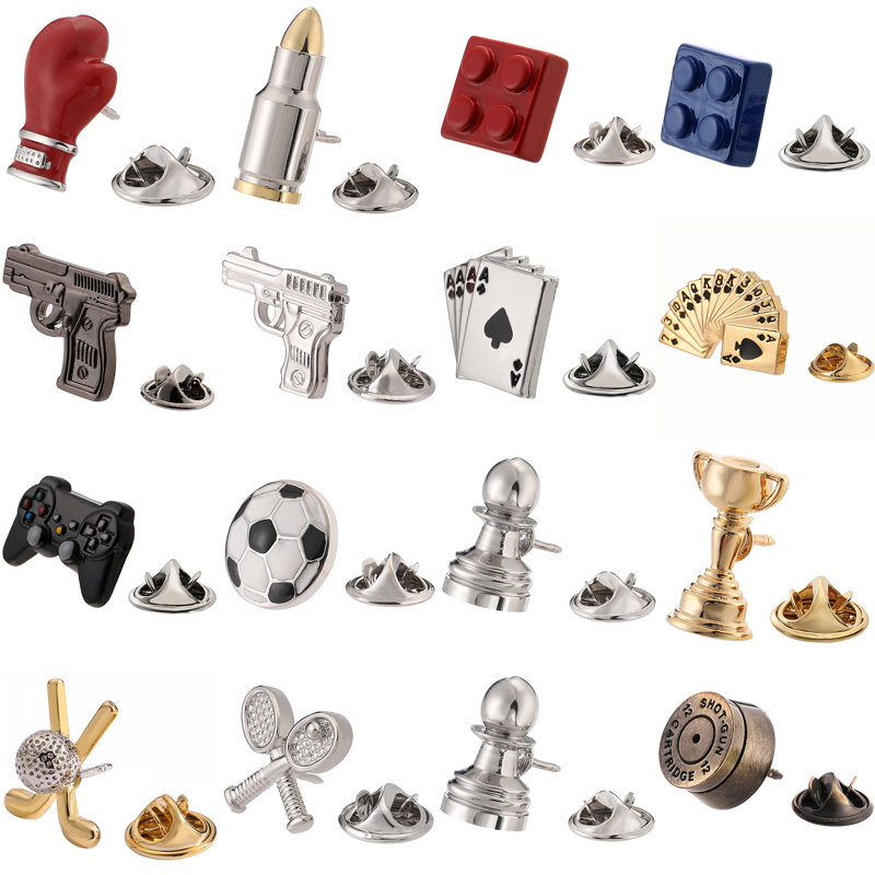Classical men's women's brooch – Eyepin Ball End Bewertung und Preis