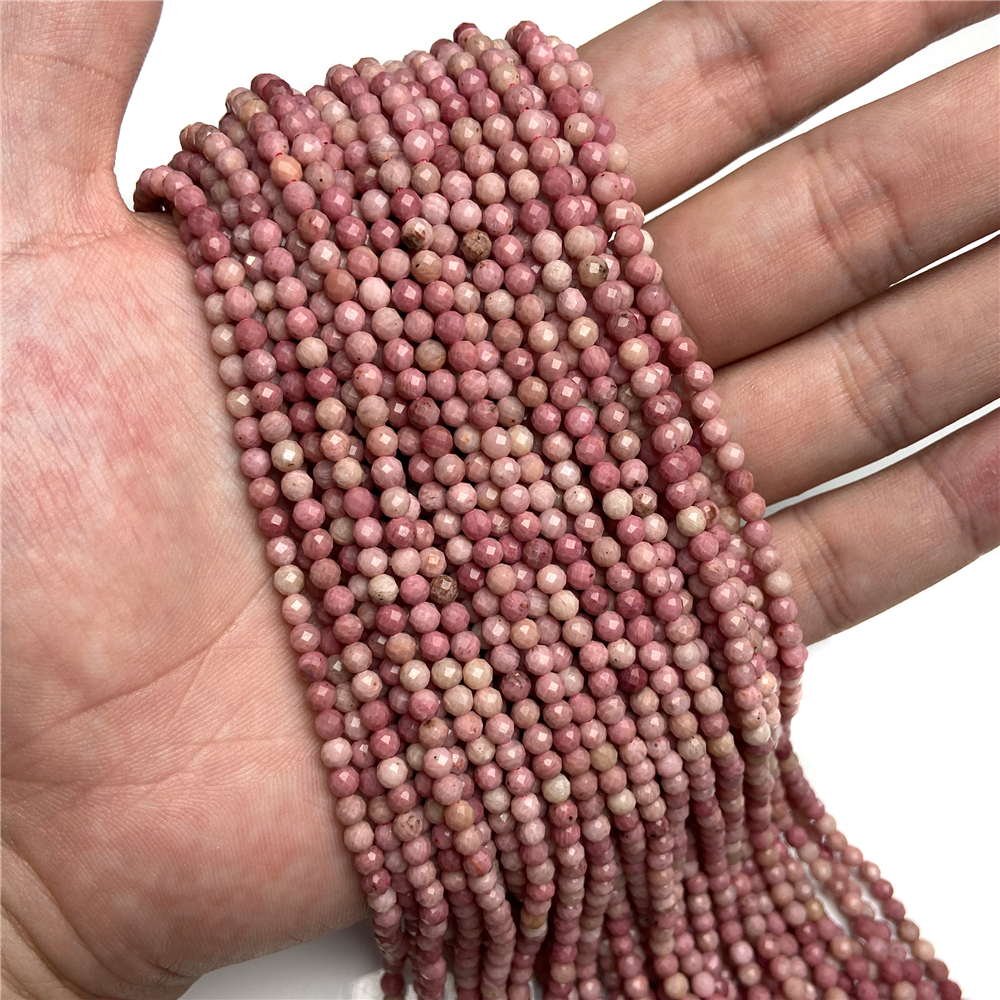 2 3 4mm Natural Rhodochrosite  – Jewelry Making Using Beads Bewertung und Preis