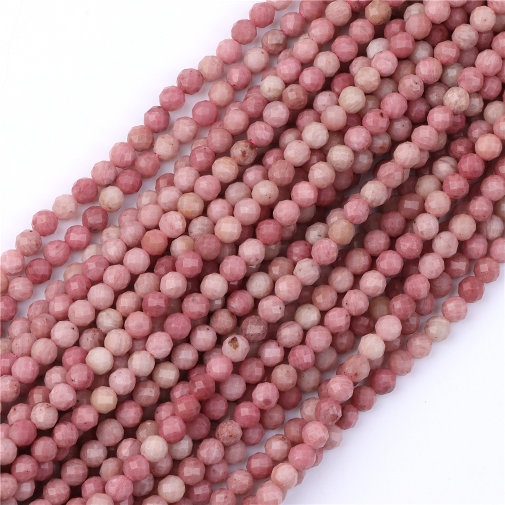 2 3 4mm Natural Rhodochrosite  – Jewelry Making Using Beads Bewertung und Preis