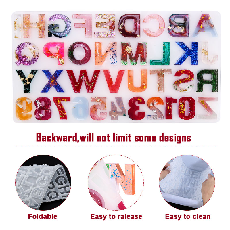 Alphabet Epoxy Resin Mold Kit  – Jewelry Making Online Bewertung und Preis