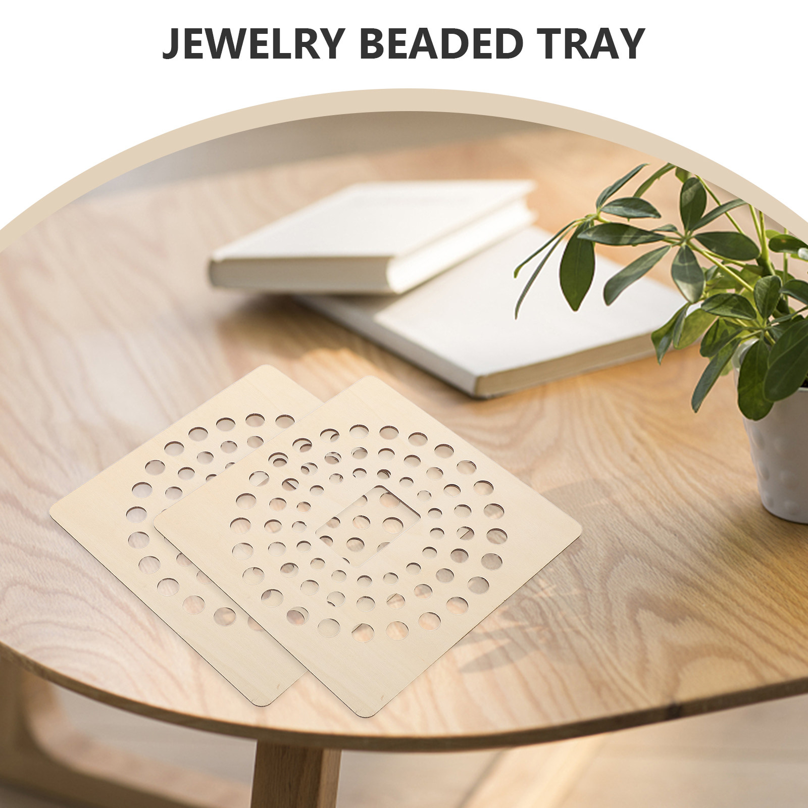 4Pcs Wooden Bead Tray Jewelry  – Jewelry Making Board Bewertung und Preis