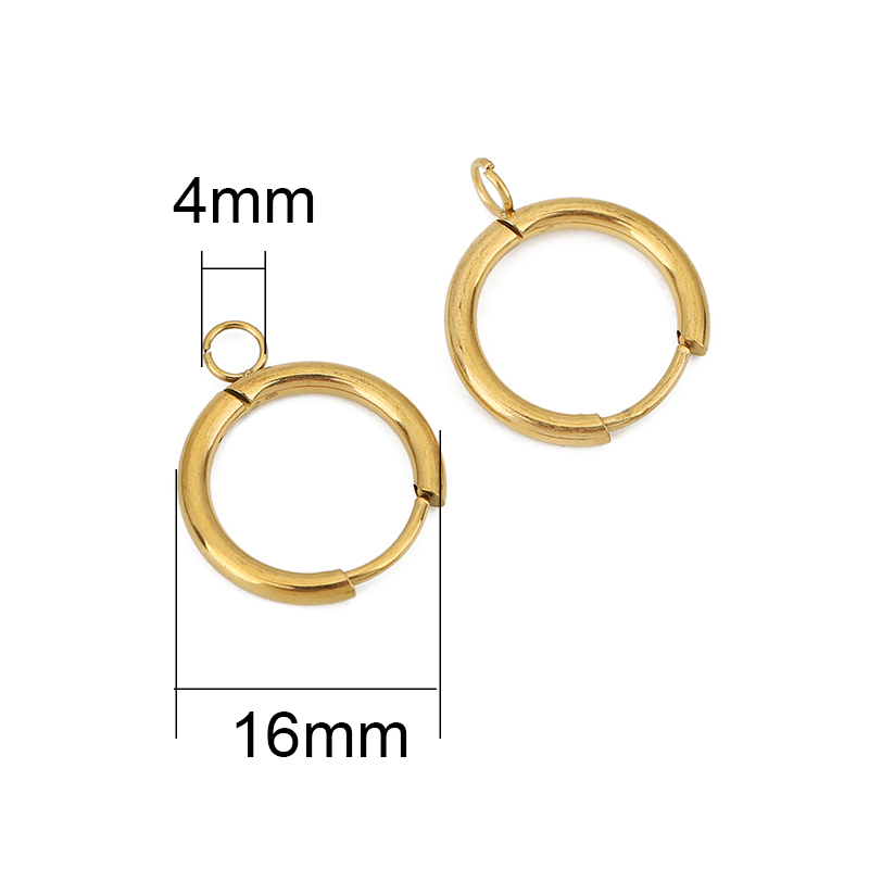 10pcs PVD Never Fade Earrings  – Jewelry Making Earrings Bewertung und Preis