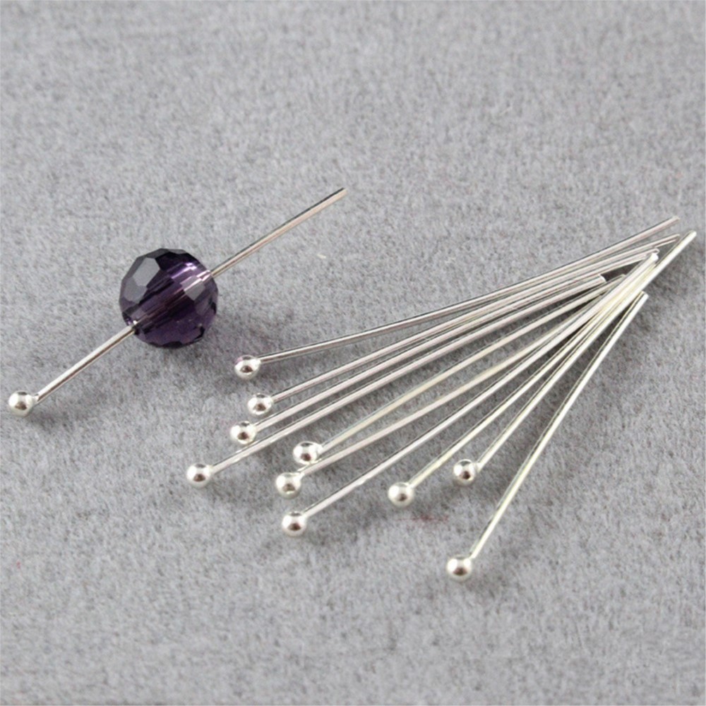 100pcs Round Ball Head Pins Fl – Jewelry Making Using Beads Bewertung und Preis