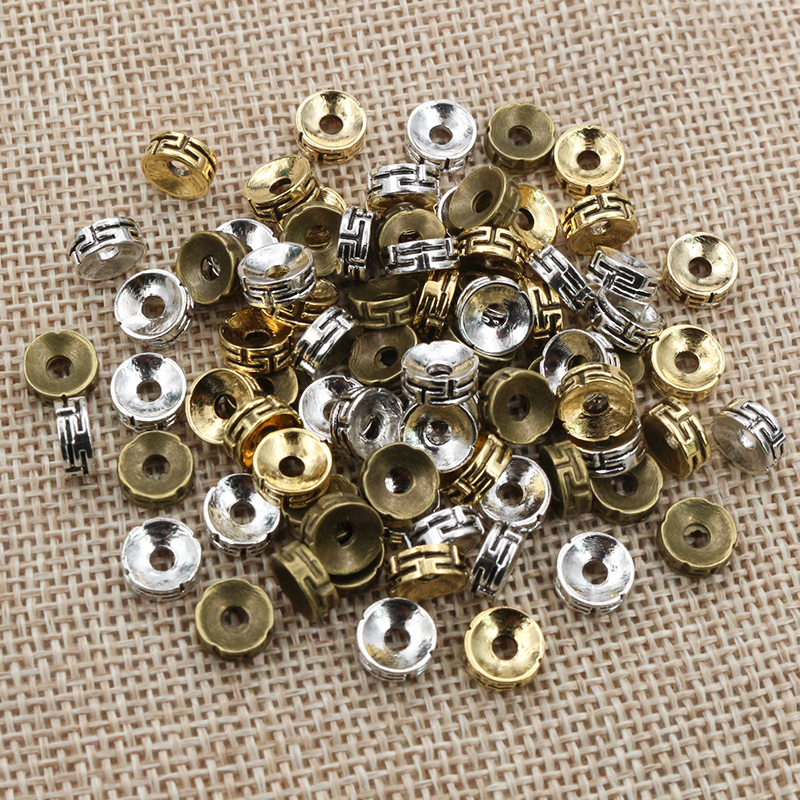 50pcs 7.5x3mm Spacer Beads Bro – Eyepin Ball End Bewertung und Preis