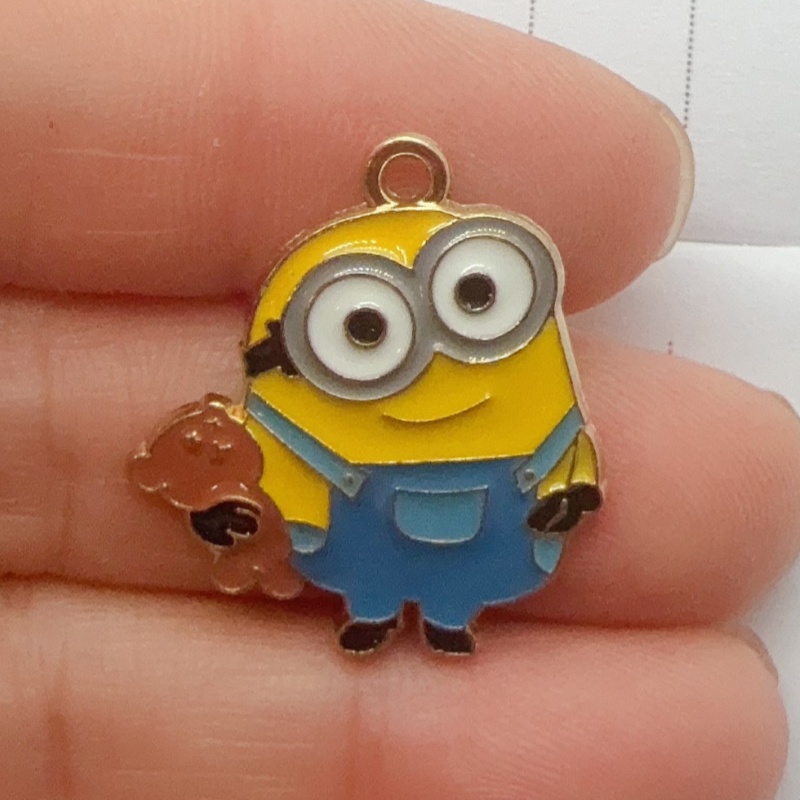 10pcs alloy drip oil cartoon p – Jewelry Making Earrings Bewertung und Preis
