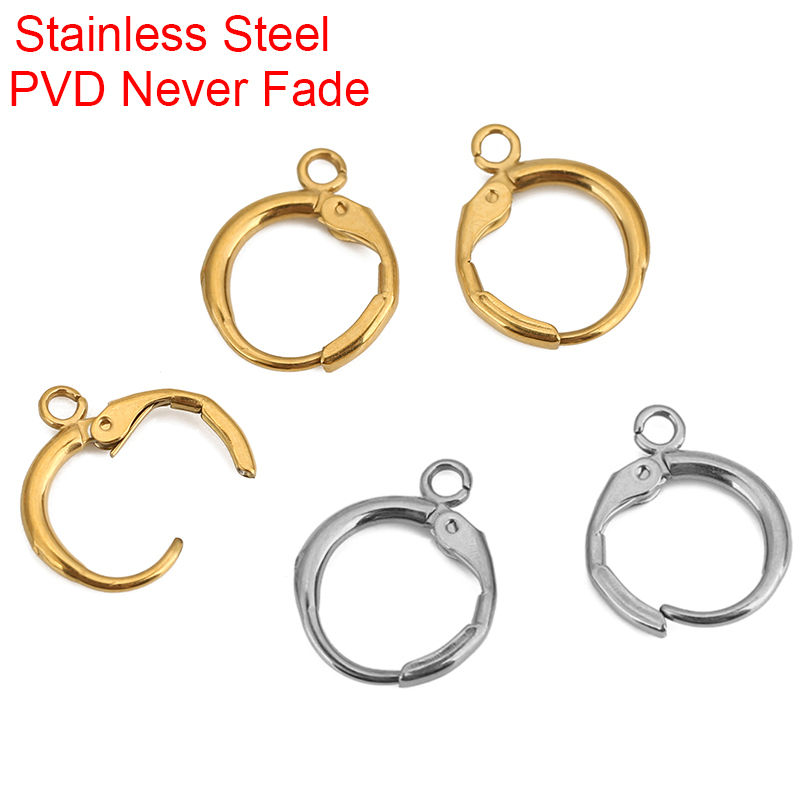 10pcs PVD Never Fade Stainless – Jewelry Making Earrings Bewertung und Preis