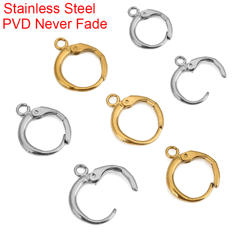 10pcs PVD Never Fade Stainless – Jewelry Making Earrings Bewertung und Preis