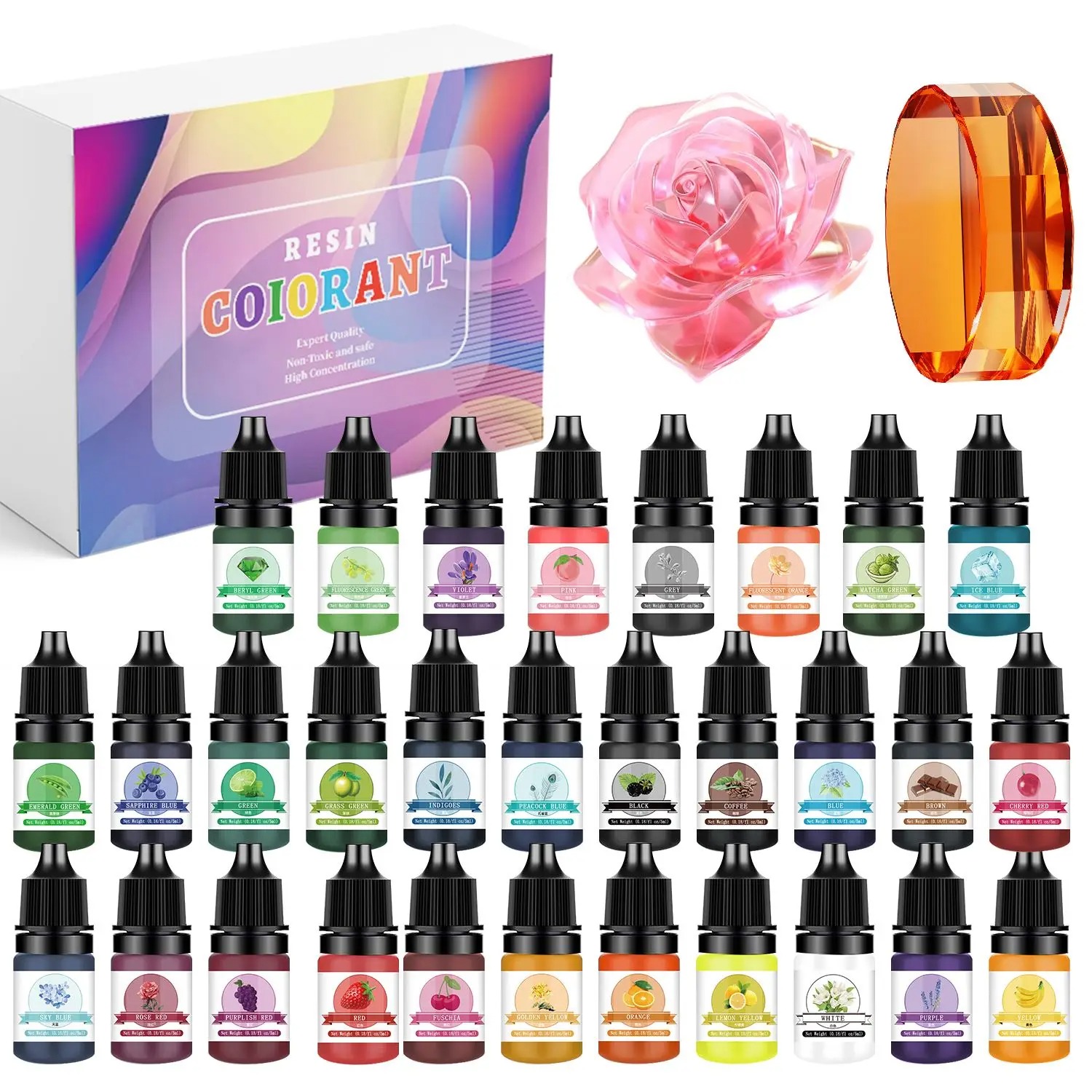 30Colors 5ml Epoxy Resin Pigme – Jewelry Making Online Bewertung und Preis