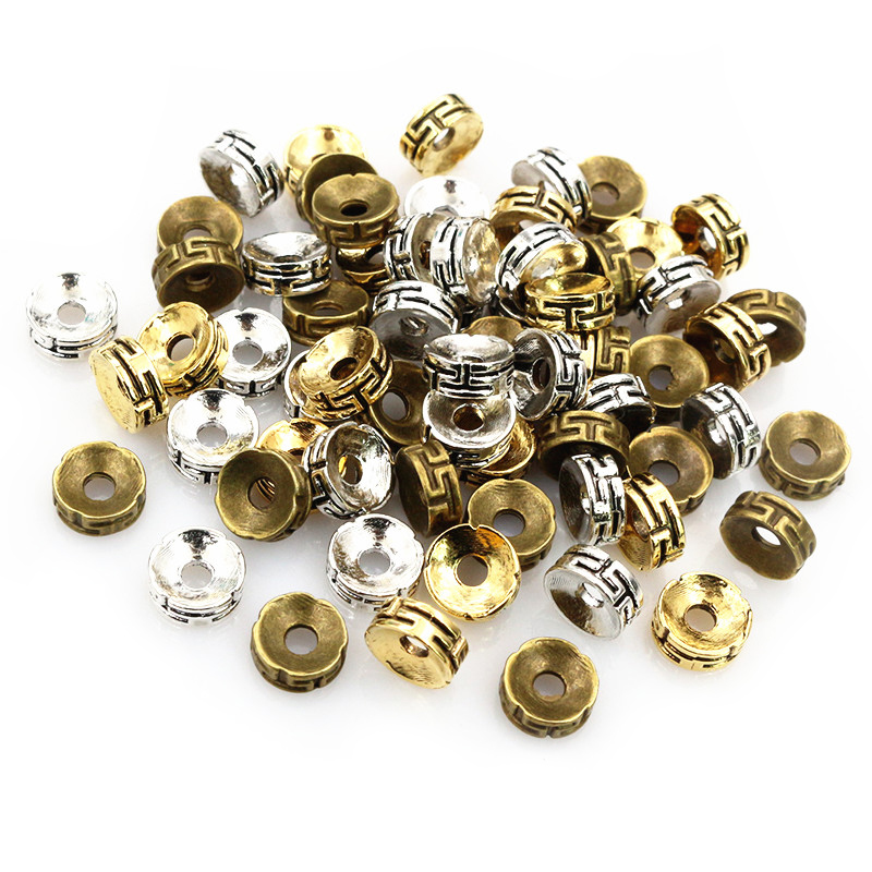 50pcs 7.5x3mm Spacer Beads Bro – Eyepin Ball End Bewertung und Preis