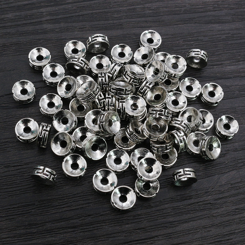 50pcs 7.5x3mm Spacer Beads Bro – Eyepin Ball End Bewertung und Preis