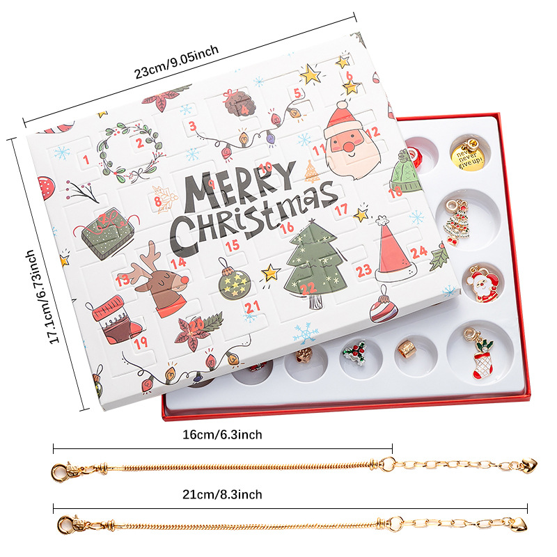 Christmas Advent Calendar 24 D – Jewelry Making Advent Calendar Bewertung und Preis