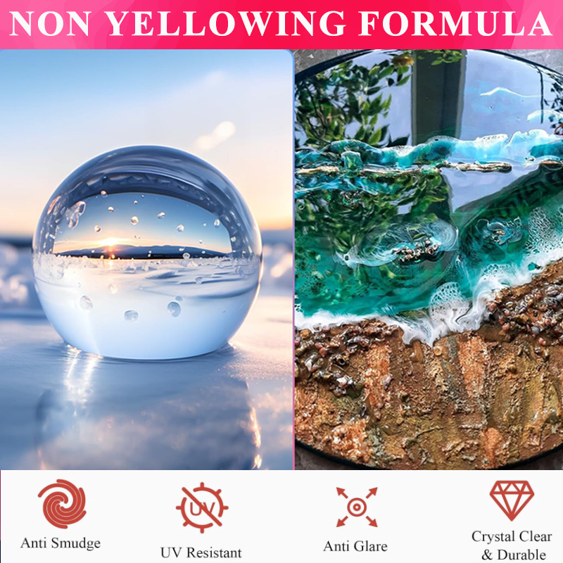 1:1 Crystal Clear Epoxy Resin  – Jewelry Making Board Bewertung und Preis