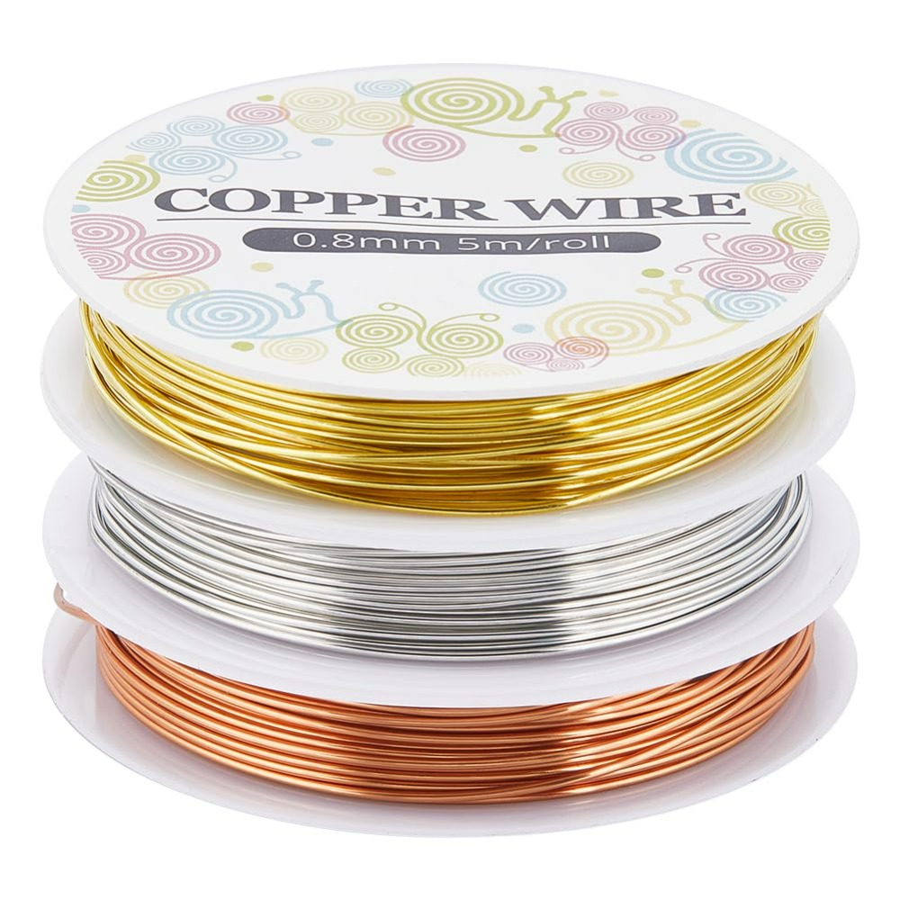 12.8M Copper Jewelry Wire 0.8m – Jewelry Making Online Bewertung und Preis