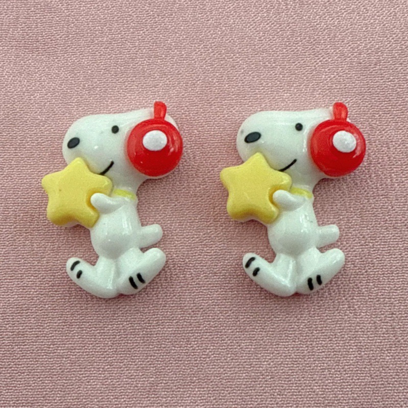 10pcs resin cute little dog pe – Jewelry Making Earrings Bewertung und Preis