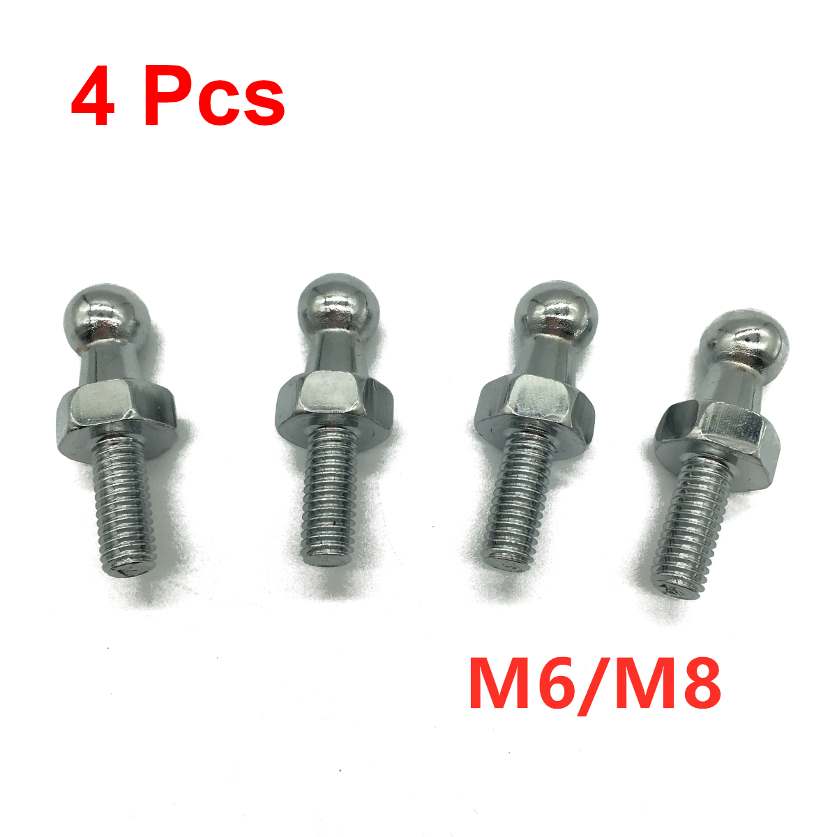 4Pcs 10mm M8/M6 Universal Car  – Eyepin Ball End Bewertung und Preis