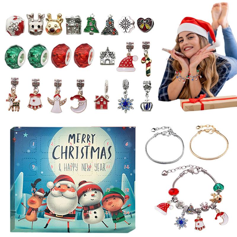 Christmas Advent Bracelet Set  – Jewelry Making Advent Calendar Bewertung und Preis