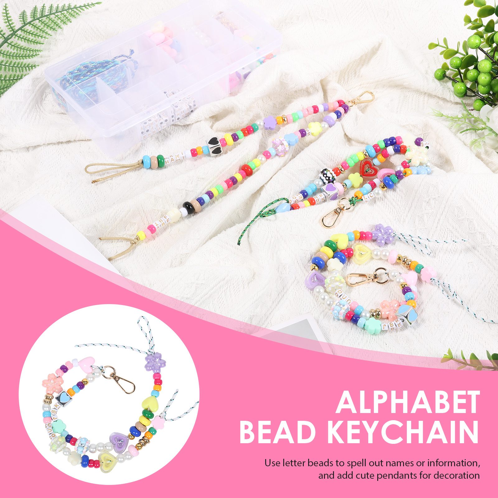 421PCS Beaded Keychain Making  – Jewelry Making Online Bewertung und Preis