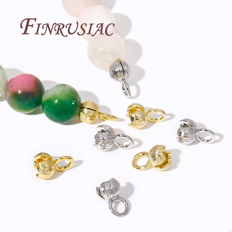 18K Gold Plated Cord Ends Clam – Eyepin Ball End Bewertung und Preis