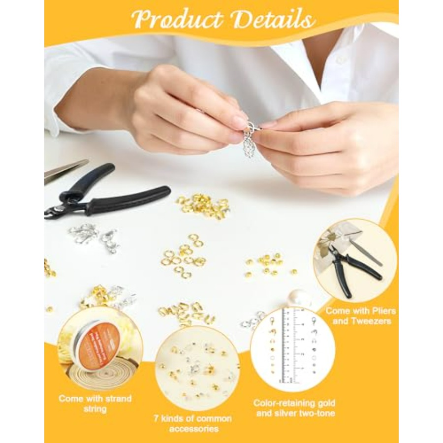 1950 Pcs Jewelry Making Cord E – Jewelry Making Online Bewertung und Preis