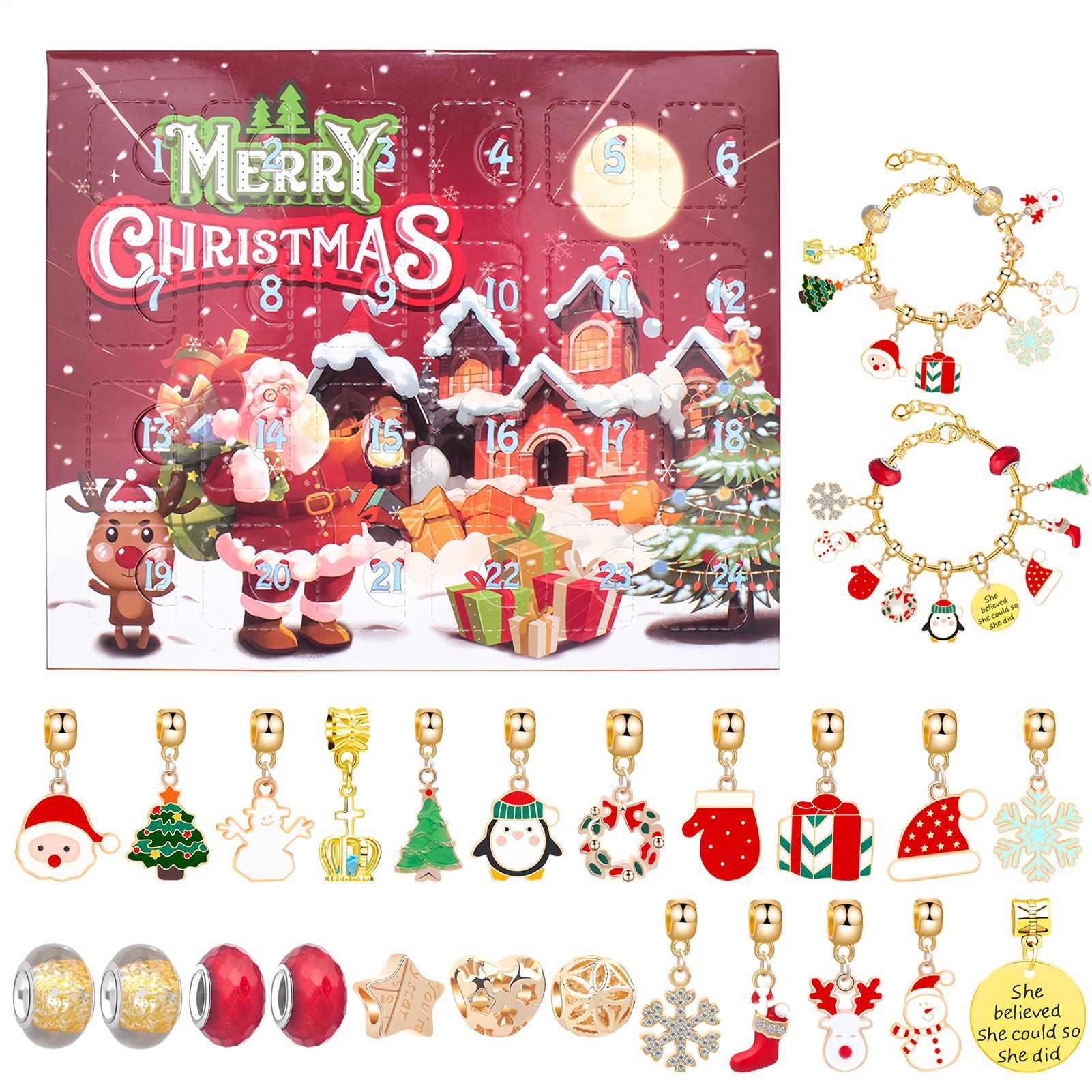 Christmas Bracelet Beaded Adve – Jewelry Making Advent Calendar Bewertung und Preis