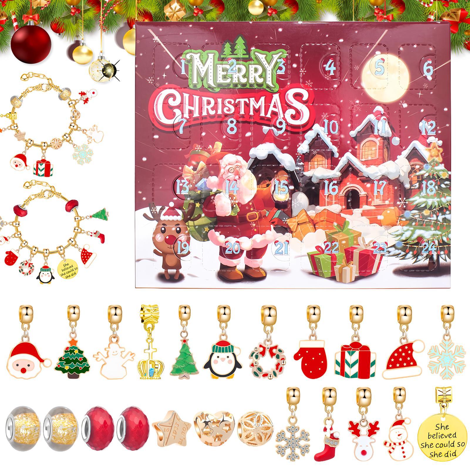 Christmas Bracelet Beaded Adve – Jewelry Making Advent Calendar Bewertung und Preis