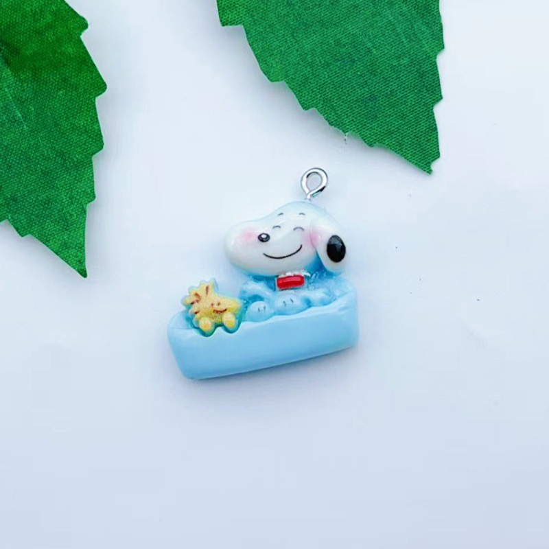 12pcs resin cartoon dog pendan – Jewelry Making Earrings Bewertung und Preis