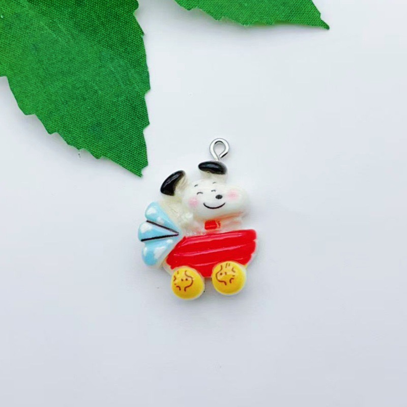 12pcs resin cartoon dog pendan – Jewelry Making Earrings Bewertung und Preis