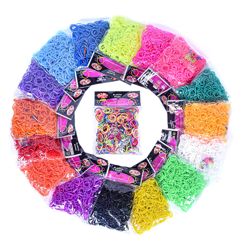 600 pieces Colorful Rubber Ban – Jewelry Making Online Bewertung und Preis
