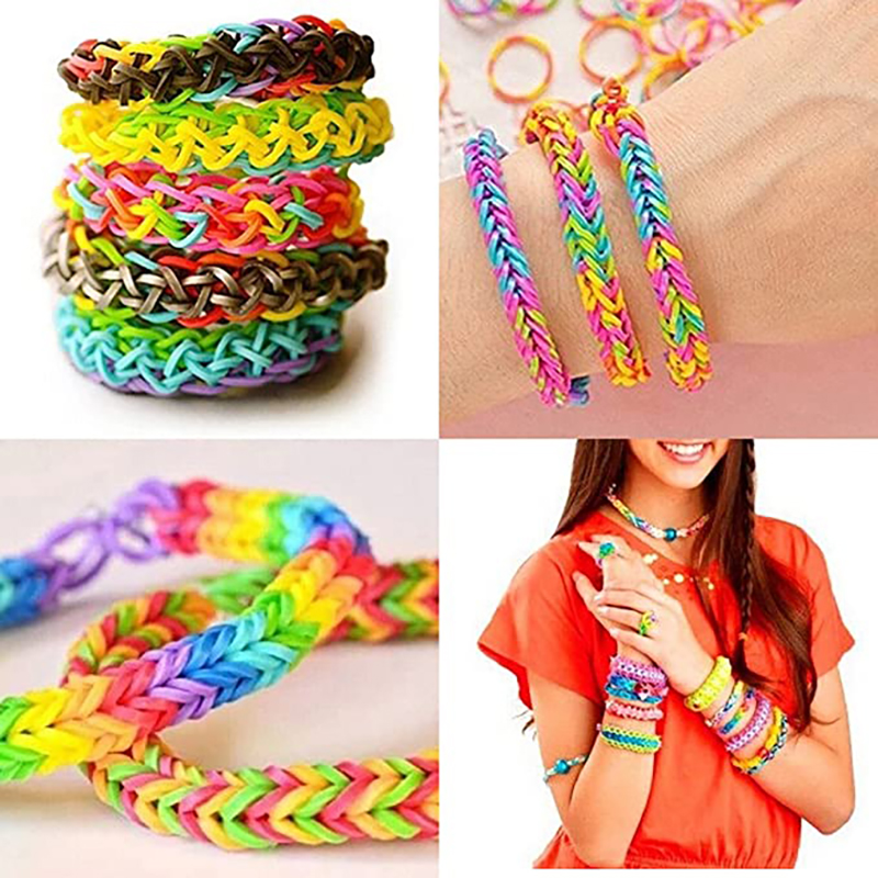 600 pieces Colorful Rubber Ban – Jewelry Making Online Bewertung und Preis
