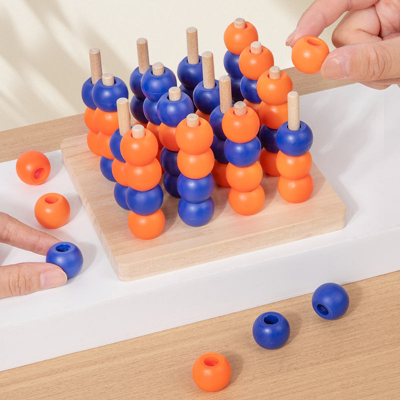Wooden Toy Gobang 3D Connect F – Jewelry Making Board Bewertung und Preis