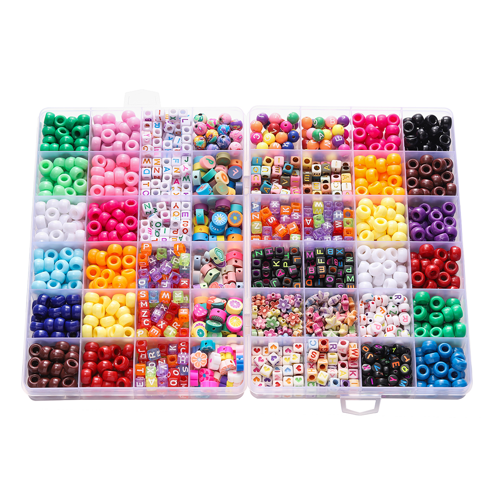 680pcs/Box Colorful Acrylic Po – Jewelry Making Online Bewertung und Preis