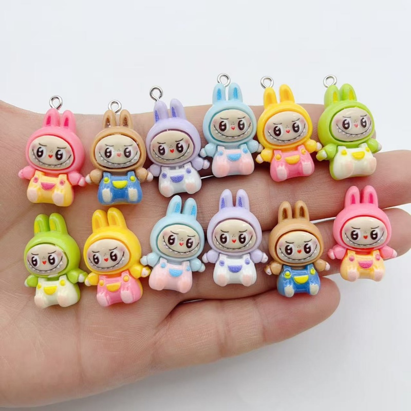 10Pcs Kawaii Rabbit Strawberry – Jewelry Making Earrings Bewertung und Preis