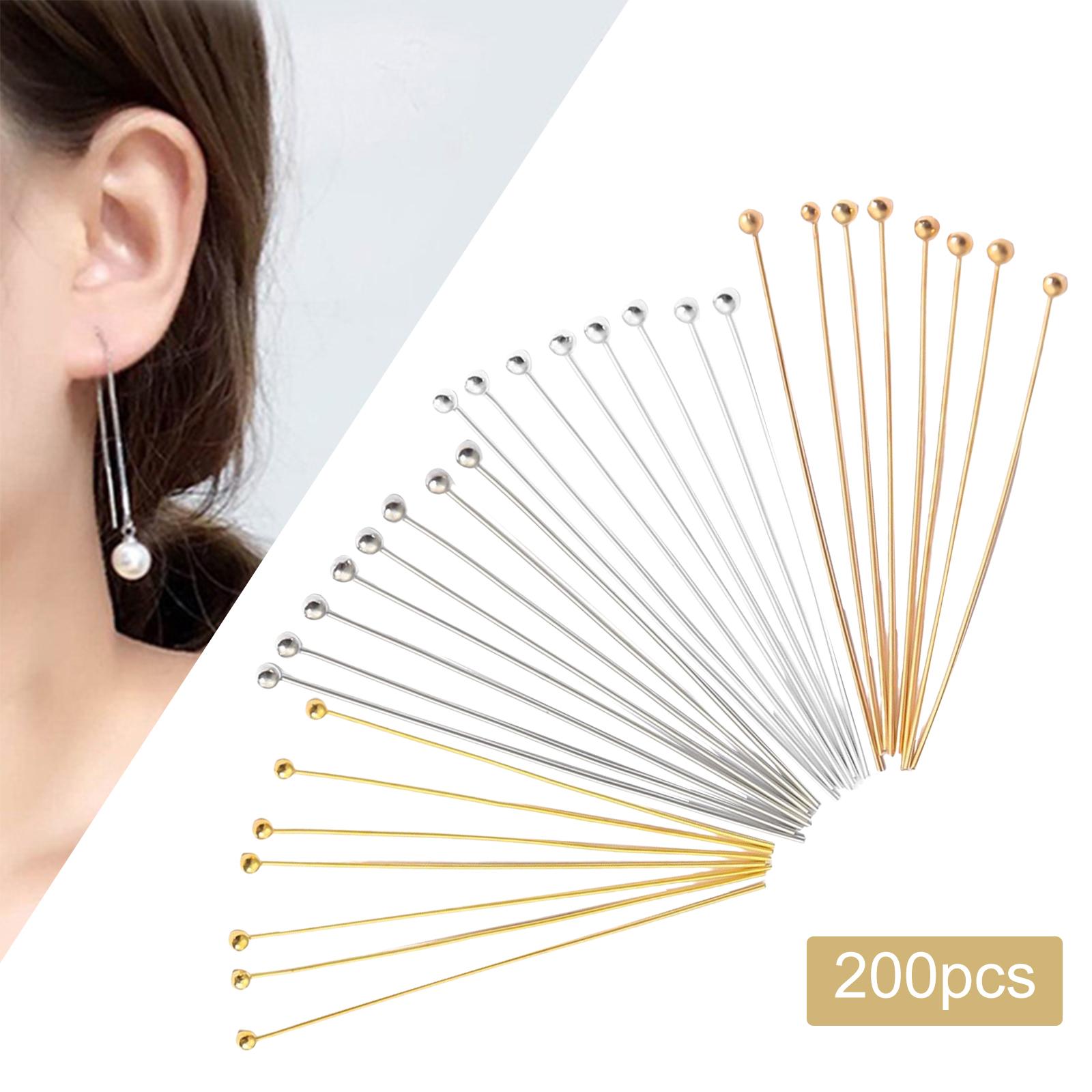 200 Metal End Head Findings fo – Eyepin Ball End Bewertung und Preis