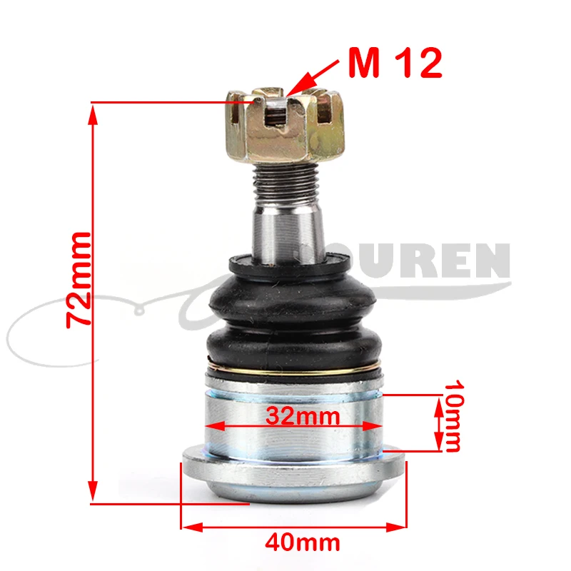 1 Pair M12X10 Ball Joint Tie R – Eyepin Ball End Bewertung und Preis