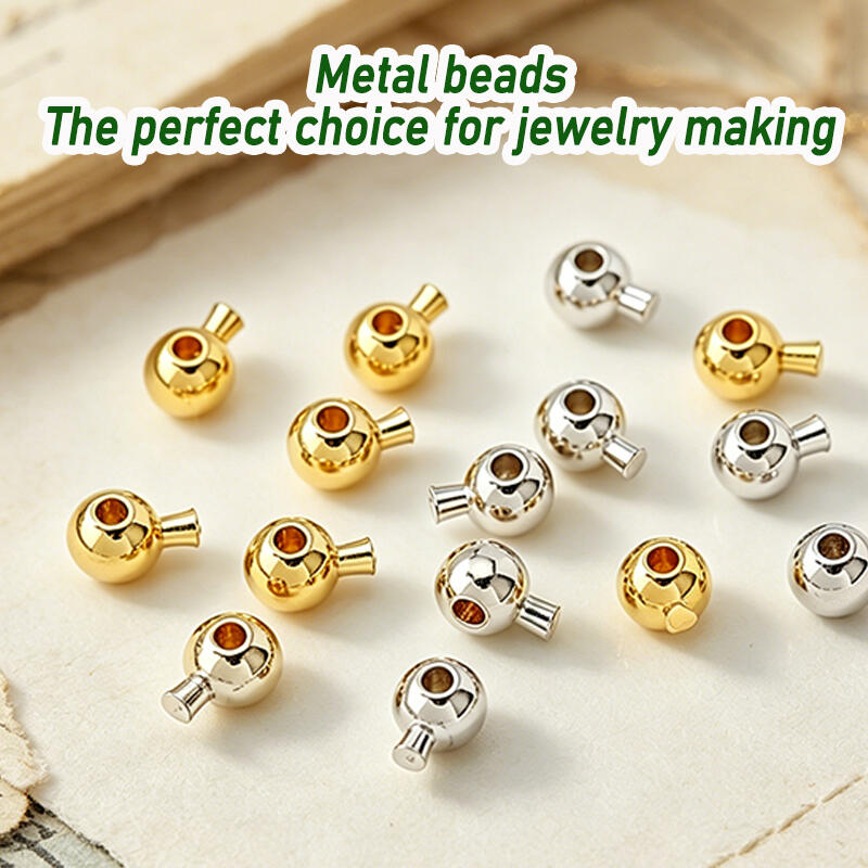 10/50/100 Pcs Round Crimp Bead – Jewelry Making Using Beads Bewertung und Preis