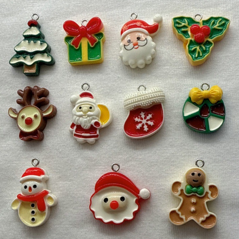 10pcs Christmas Cartoon Series – Jewelry Making Earrings Bewertung und Preis