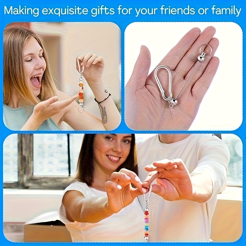 10pcs Multi-Purpose Key Rings  – Jewelry Making Using Beads Bewertung und Preis