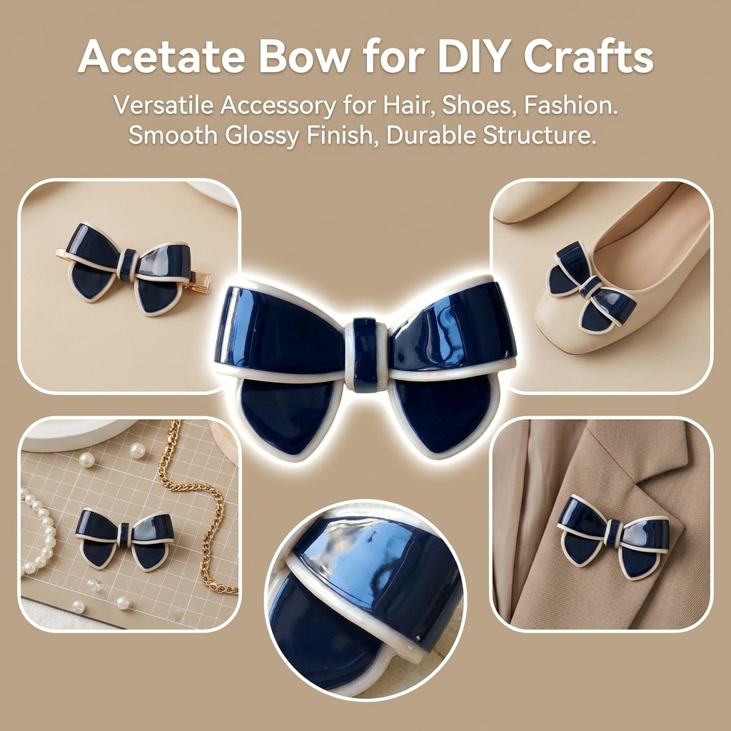 Acetate Bow DIY Accessory High – Jewelry Making Party For Adults Bewertung und Preis