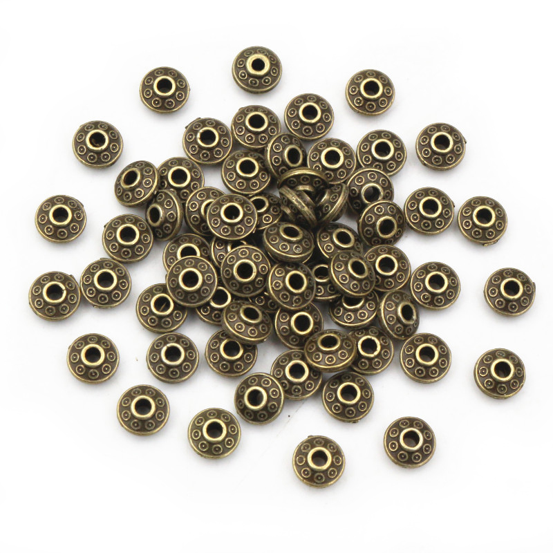 100pcs 6x6x3.5mm Bronze Antiqu – Eyepin Ball End Bewertung und Preis